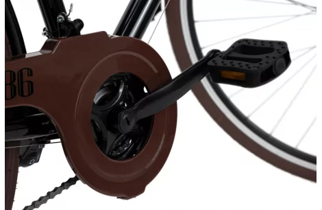 Trekkingowy Rower Męski 28 Światła 21 Bieg V Brake - 4