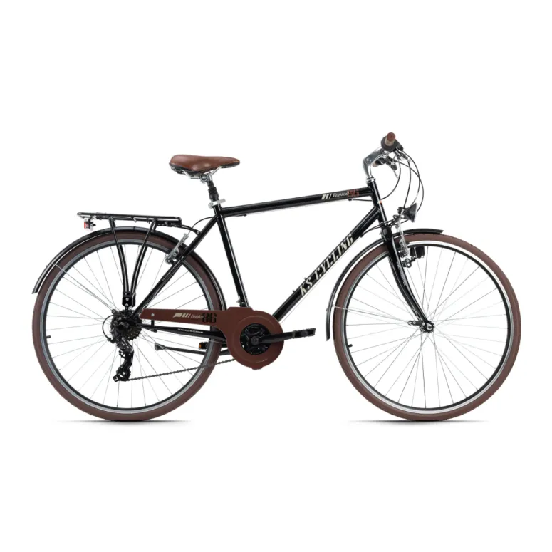 Trekkingowy Rower Męski 28 Światła 21 Bieg V Brake - 1