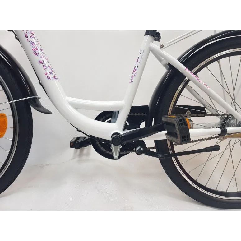 Dziewczęcy Rower Miejski 24 Nexus 3 Dynamo ALU - 4