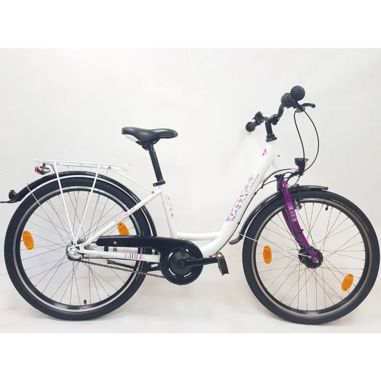 Dziewczęcy Rower Miejski 24 Nexus 3 Dynamo ALU - 13