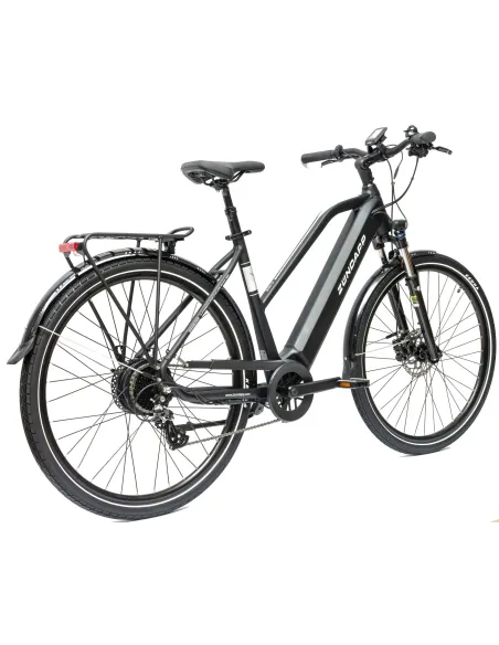 Rower Elektryczny Damski Trekkingowy Koła 28" SHIMANO 250 W Aplikacja 2025