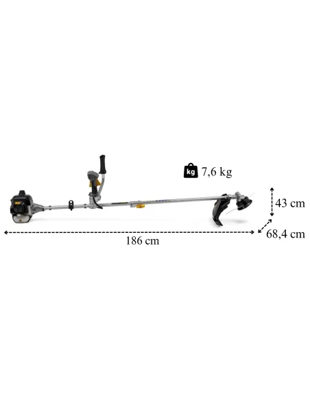 Kosa Spalinowa Podkaszarka ALPINA ABR 26 JD 25,4 cm³ ZESTAW