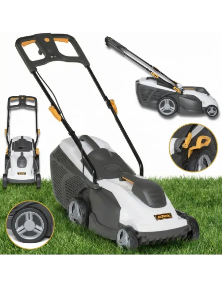 Kosiarka Elektryczna do Trawy Alpina AL1 38 E Regulacja Lekka 40L 38cm 
