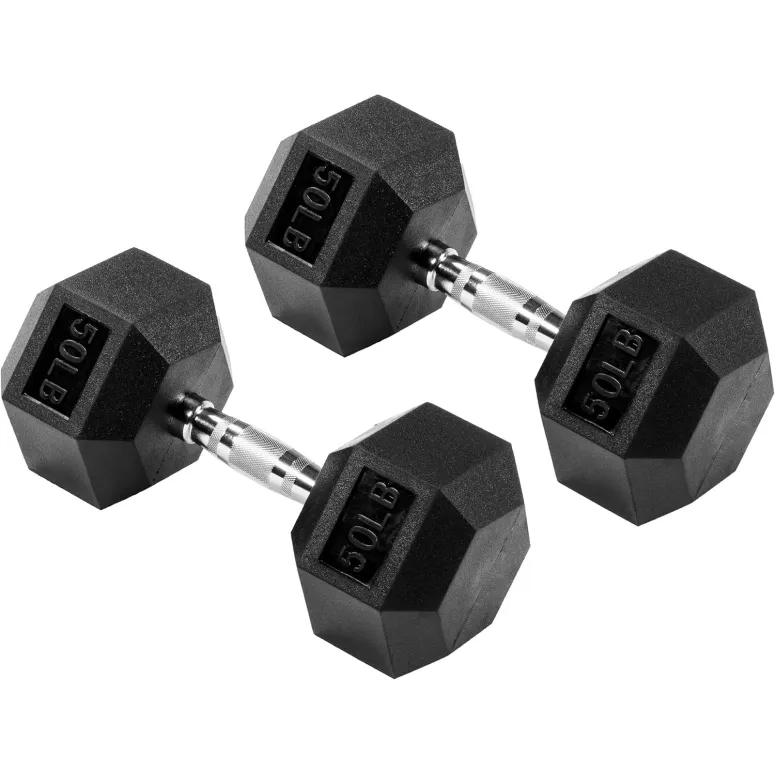 Hantle Gumowe Sześciokątne Fitvids Para 2x 22,7kg (50 LB)