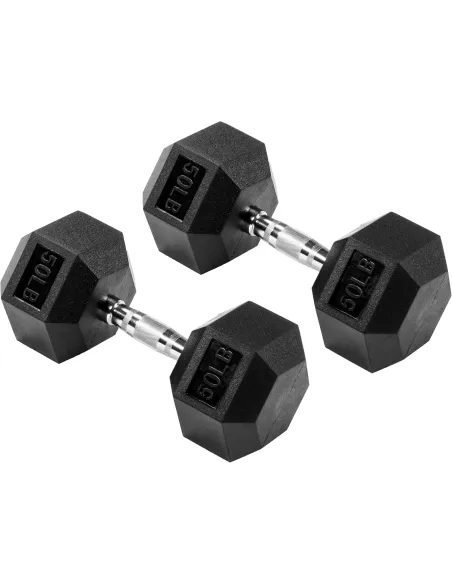 Hantle Gumowe Sześciokątne Fitvids Para 2x 22,7kg (50 LB)