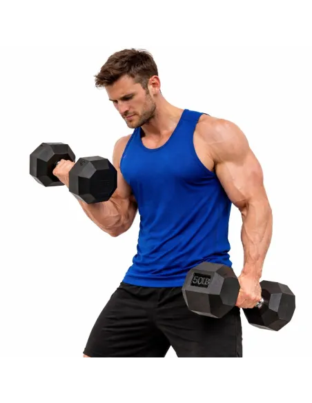 Hantle Gumowe Sześciokątne Fitvids Para 2x 22,7kg (50 LB)