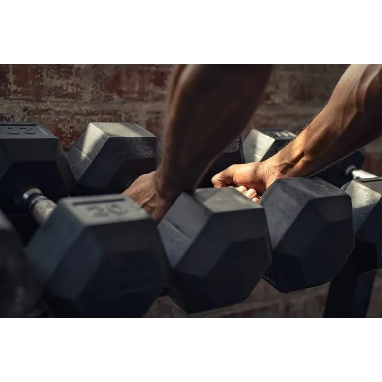 Hantle Gumowe Sześciokątne Fitvids Para 2x 22,7kg (50 LB)