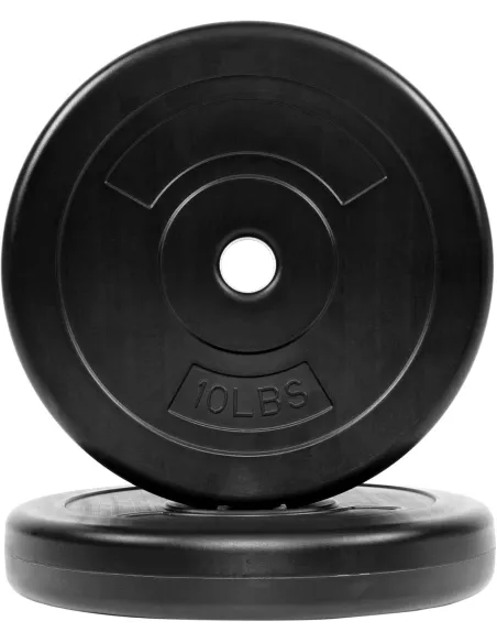 Sztanga Gryf z Obciążeniem 45kg (100lb) Winyl Hantle Siłownia Domowa 5FT