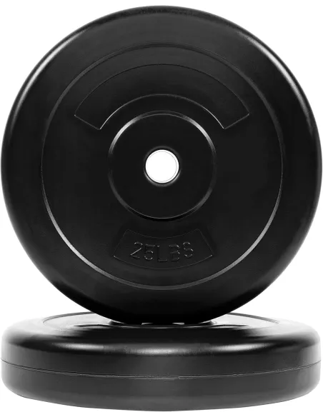 Sztanga Gryf z Obciążeniem 45kg (100lb) Winyl Hantle Siłownia Domowa 5FT