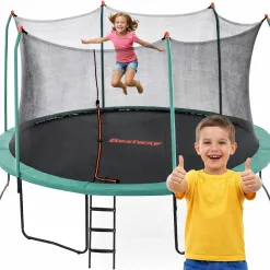 Trampolina Ogrodowa z Siatką Drabinka Bestway Xtreme Air 427 x 286 cm