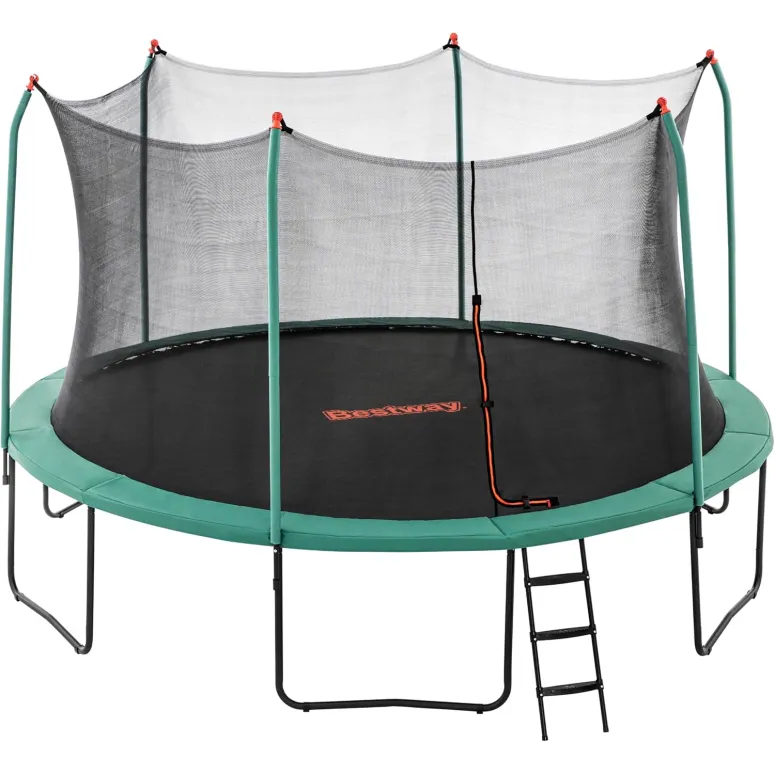 Trampolina Ogrodowa z Siatką Drabinka Bestway Xtreme Air 427 x 286 cm