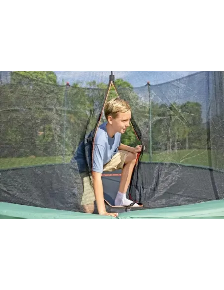 Trampolina Ogrodowa z Siatką Drabinka Bestway Xtreme Air 427 x 286 cm