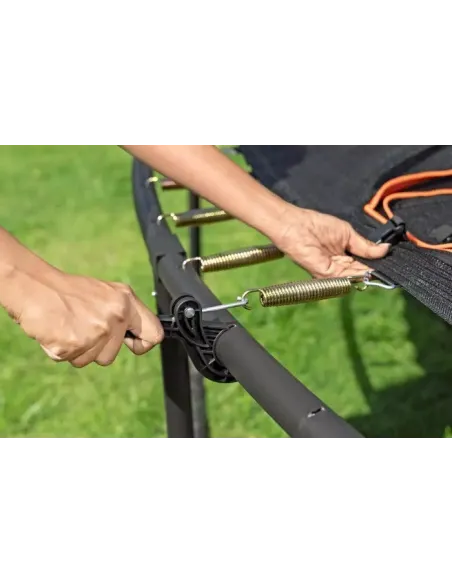 Trampolina Ogrodowa z Siatką Drabinka Bestway Xtreme Air 427 x 286 cm