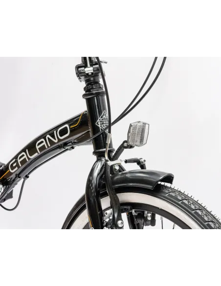 Rower Damski Męski Składany 20" Składak SHIMANO Dzwonek Bagażnik Stopka