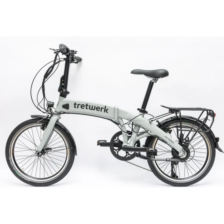 Rower Elektryczny Damski Męski Składany 20" SHIMANO LCD Składak 250 W Alu