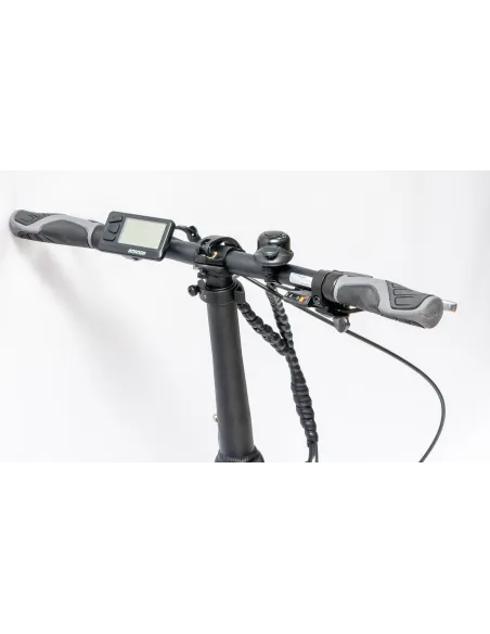 Rower Elektryczny Damski Męski Składany 20" SHIMANO LCD Składak 250 W Alu