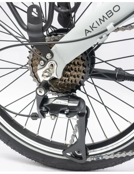 Rower Elektryczny Damski Męski Składany 20" SHIMANO LCD Składak 250 W Alu