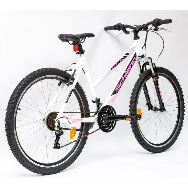 Rower Damski Dziewczęcy MTB 26" Górski Power + Stopka Odblaski