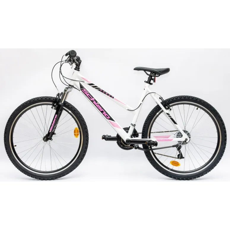 Rower Damski Dziewczęcy MTB 26" Górski Power + Stopka Odblaski