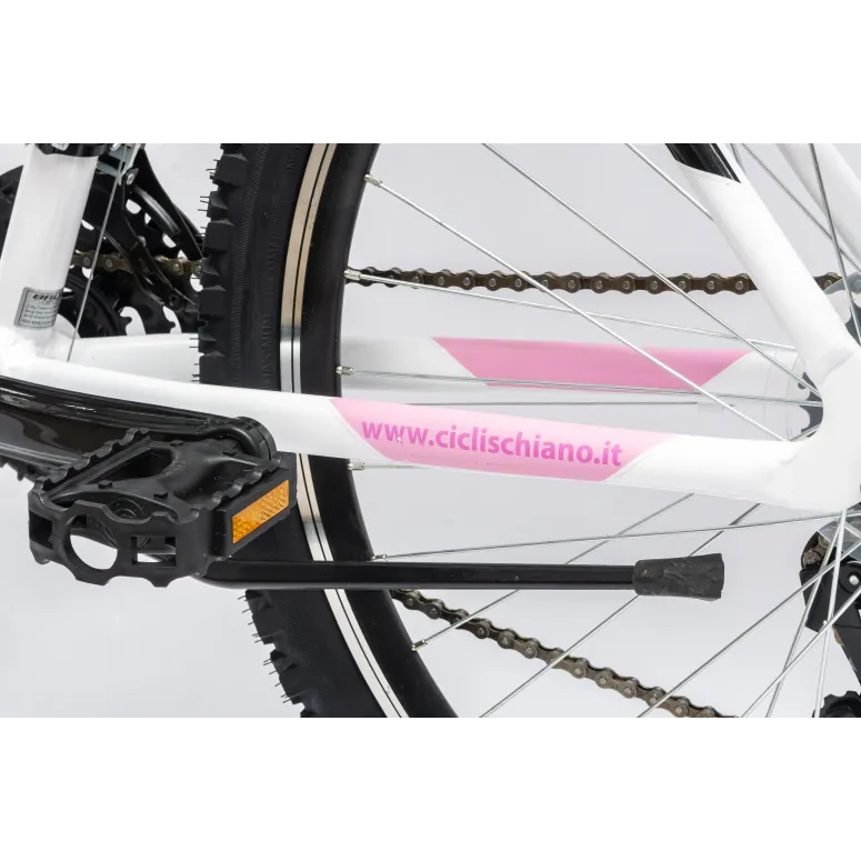 Rower Damski Dziewczęcy MTB 26" Górski Power + Stopka Odblaski