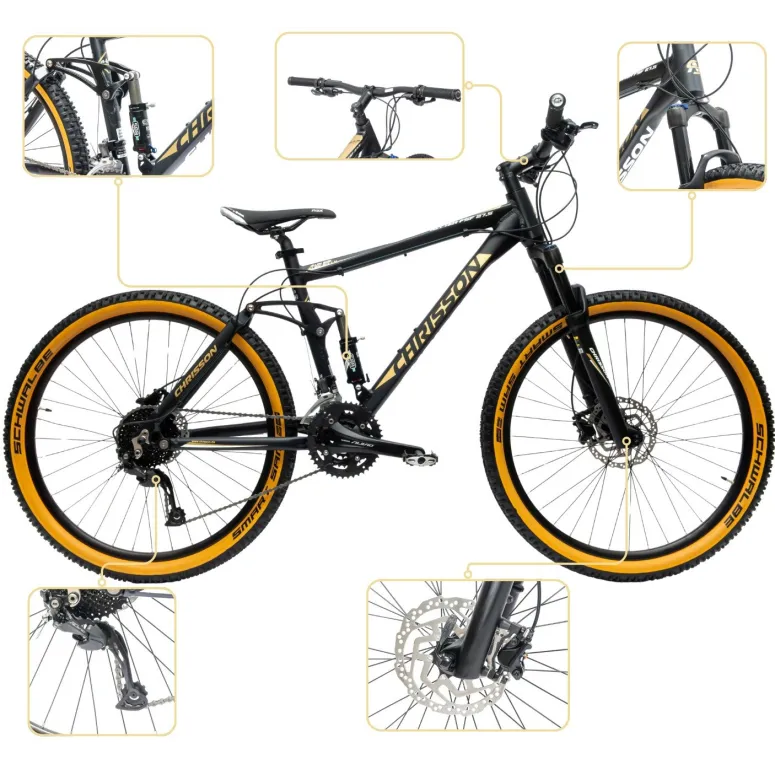 Rower Męski Górski 27,5" SHIMANO Full Amortyzacja Hydraulika Aluminium MTB