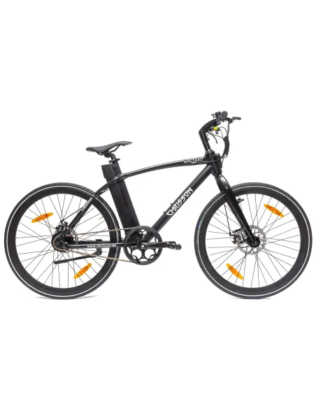 Rower Elektryczny Męski Trekkingowy Koła 28" LCD 250 W Tarcze Aluminium