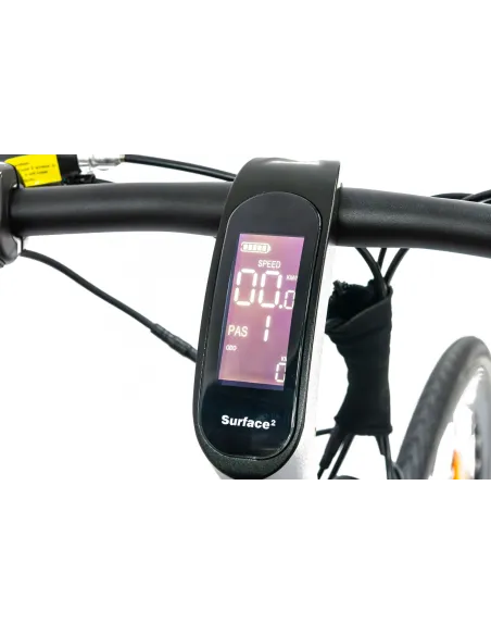 Rower Elektryczny Męski Trekkingowy Koła 28" LCD 250 W Tarcze Aluminium