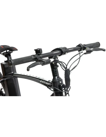 Rower Elektryczny Męski Trekkingowy Koła 28" LCD 250 W Tarcze Aluminium