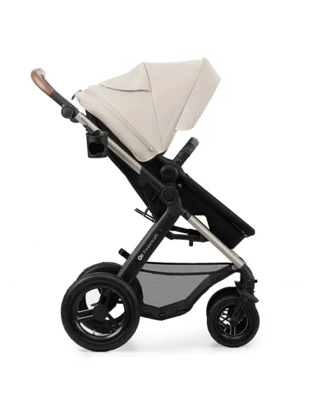 Wózek Dziecięcy 3w1 Kinderkraft MOOV 2 AIR Fotelik Wielofunkcyjny Szary