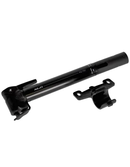 Pompka Rowerowa Mini Teleskopowa XLC PU-T01 7 Barów Czarna Kompaktowa 