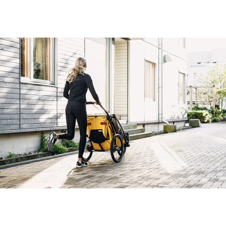 Przyczepka Rowerowa Thule Chariot Sport Yellow Wózek Do Roweru Składana