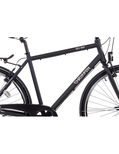 Rower Męski Miejski Koła 28" SHIMANO Lekki Bagażnik Błotniki Światła