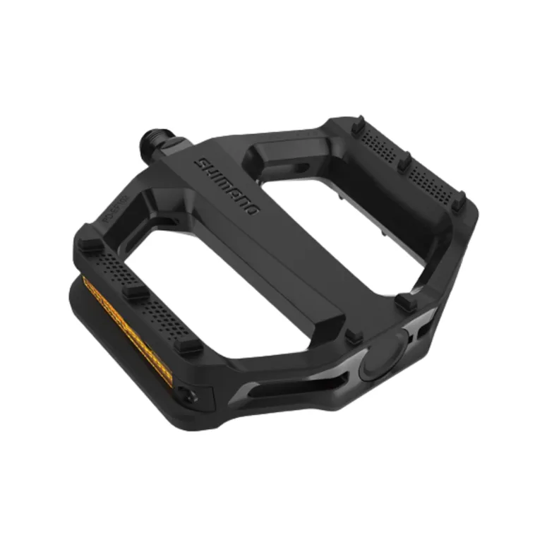 Pedały Platformowe Rowerowe SHIMANO PD-EF102 Gravel MTB z Odblaskami Żywica