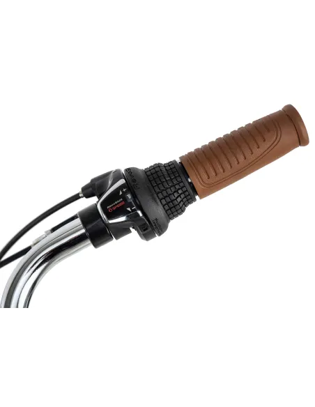 Rower Miejski Damski Retro 28 6 Biegów Światła - 4