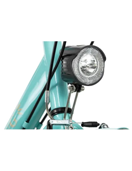 Rower Miejski Damski Retro 28 6 Biegów Światła - 6