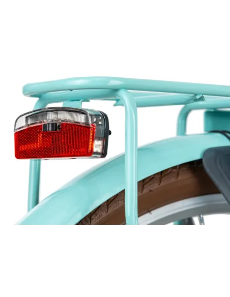 Rower Miejski Damski Retro 28 6 Biegów Światła - 7