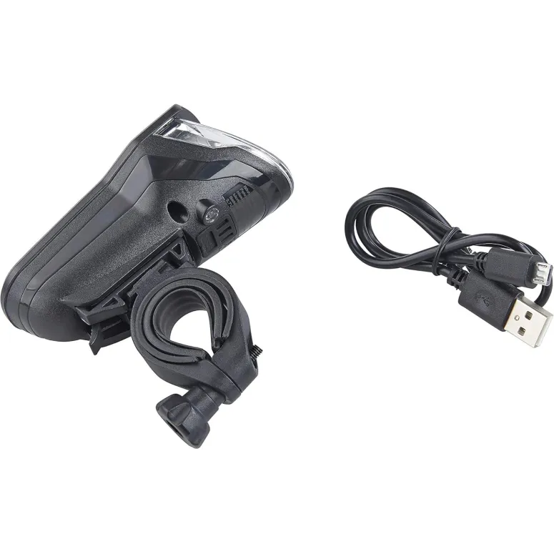 Lampka Rowerowa Przednia i Tylna LED USB 70 Lux ZESTAW Büchel Vancouver Pro