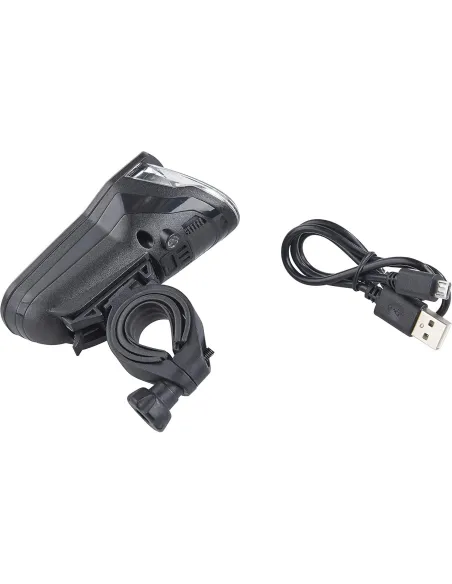 Lampka Rowerowa Przednia i Tylna LED USB 70 Lux ZESTAW Büchel Vancouver Pro