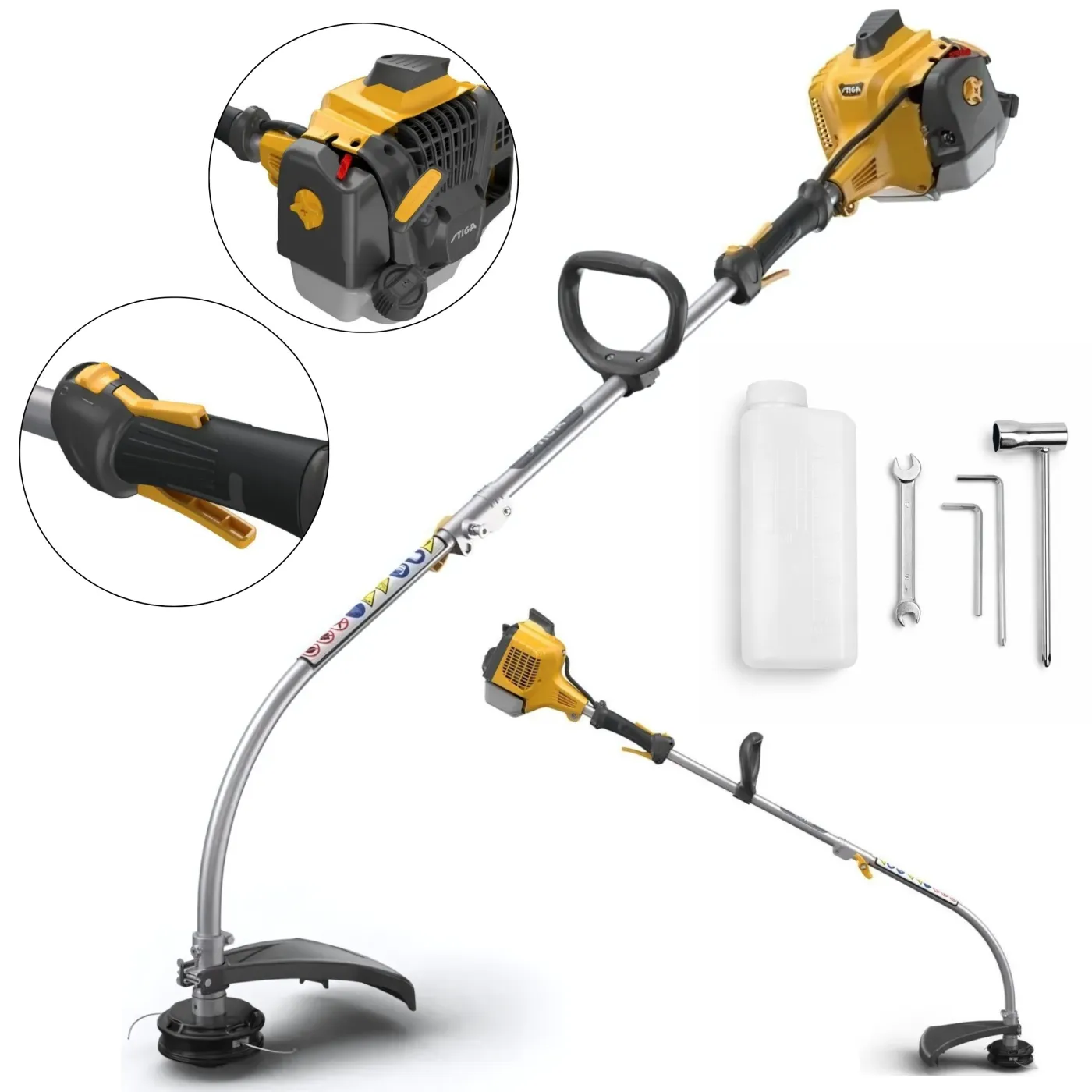 Podkaszarka Spalinowa Stiga GT730A 25.4 cm3 Wydajna Wykaszarka do Trawy