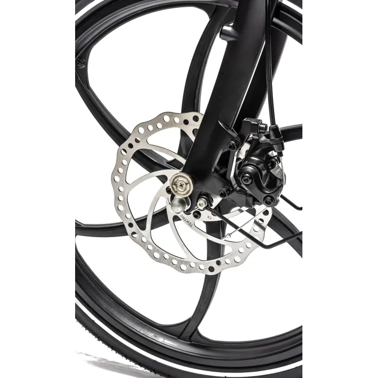 Rower Elektryczny Damski Męski Składany 20" Alu SHIMANO Tarcze 250 W LCD