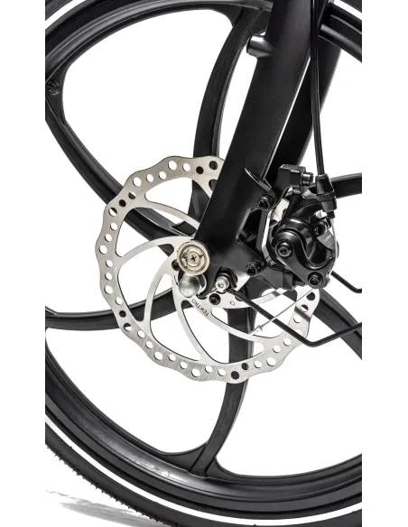 Rower Elektryczny Damski Męski Składany 20" Alu SHIMANO Tarcze 250 W LCD