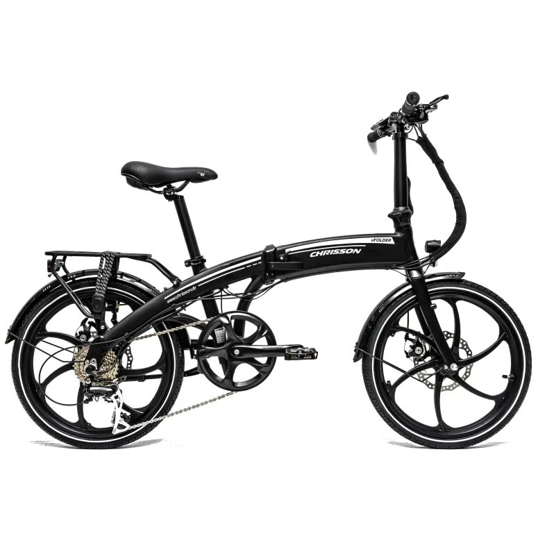 Rower Elektryczny Damski Męski Składany 20" Alu SHIMANO Tarcze 250 W LCD