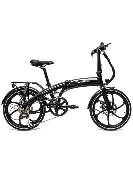 Rower Elektryczny Damski Męski Składany 20" Alu SHIMANO Tarcze 250 W LCD