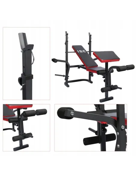 Ławka Treningowa Wielofunkcyjna ISE SY-5430B 120kg - 4