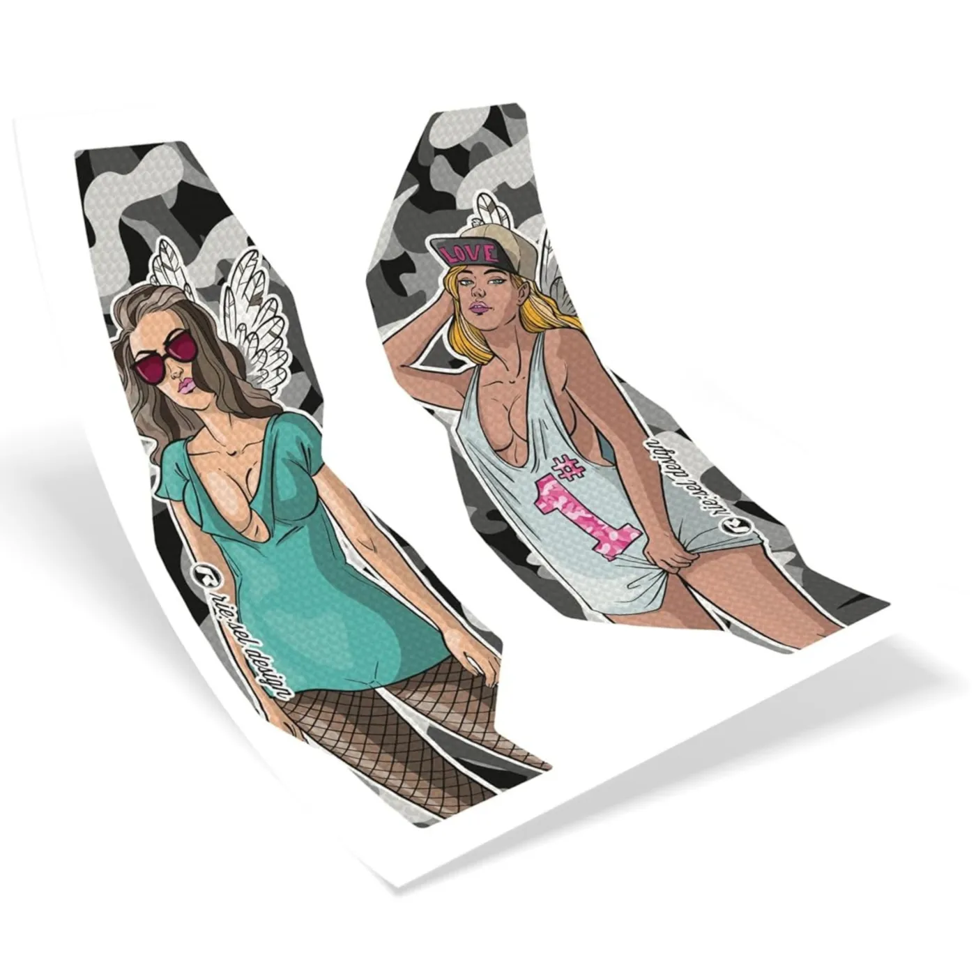 Naklejka Ochronna na Widelec Rowerowy Riesel Design T3-FK003