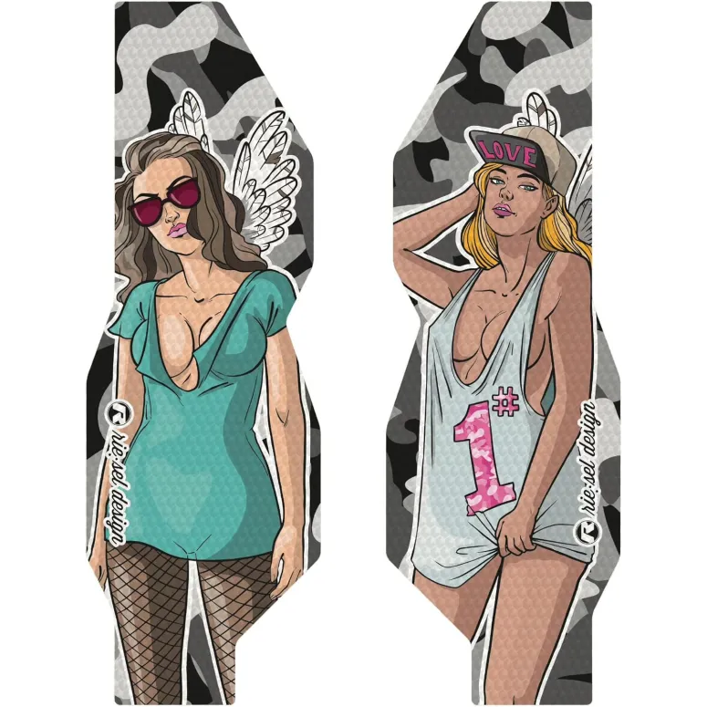 Naklejka Ochronna na Widelec Rowerowy Riesel Design T3-FK003