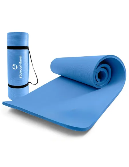 Mata do Ćwiczeń Fitness Joga Antypoślizgowa Mocna Miękka Wygodna 1,5 cm