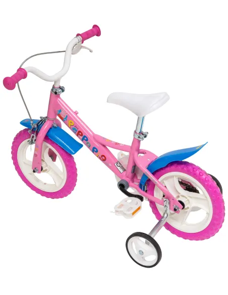 Rower Dziewczęcy Peppa Pig Świnka Peppa Koła 12" Kółka boczne Błotniki