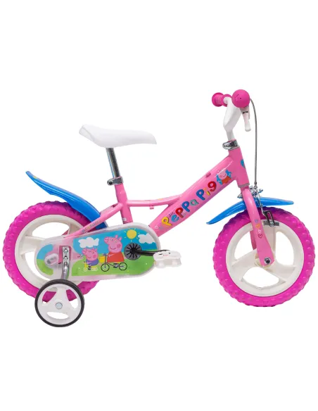 Rower Dziewczęcy Peppa Pig Świnka Peppa Koła 12" Kółka boczne Błotniki