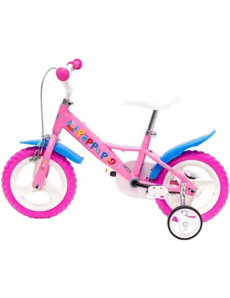 Rower Dziewczęcy Peppa Pig Świnka Peppa Koła 12" Kółka boczne Błotniki
